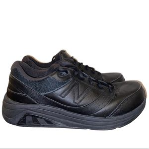 New Balance 928V3 Black Leather Walking Sneakers Athletic  Tennis Shoes Size 8